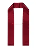 Bordo mezuniyet atkısı Model 3 (düz uçlu) – düz serim