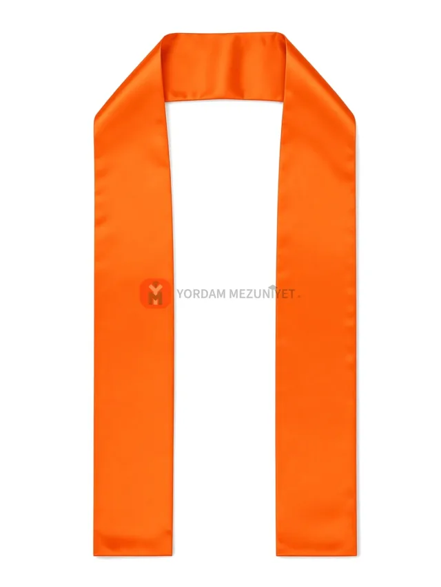 Mezuniyet Atkısı – Düz Uçlu (Model 3) – Saten