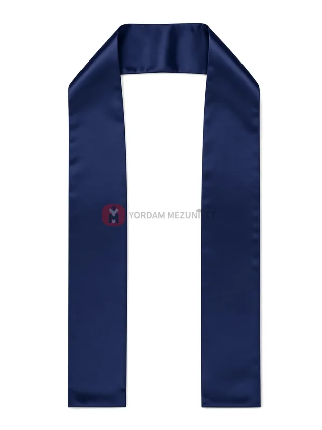 Mezuniyet Atkısı – Düz Uçlu (Model 3) – Saten