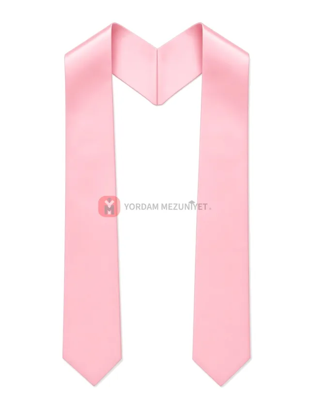 Pembe Mezuniyet Atkısı