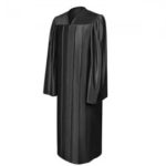 shiny-black-graduation-gown