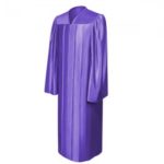 shiny-purple-graduation-gown