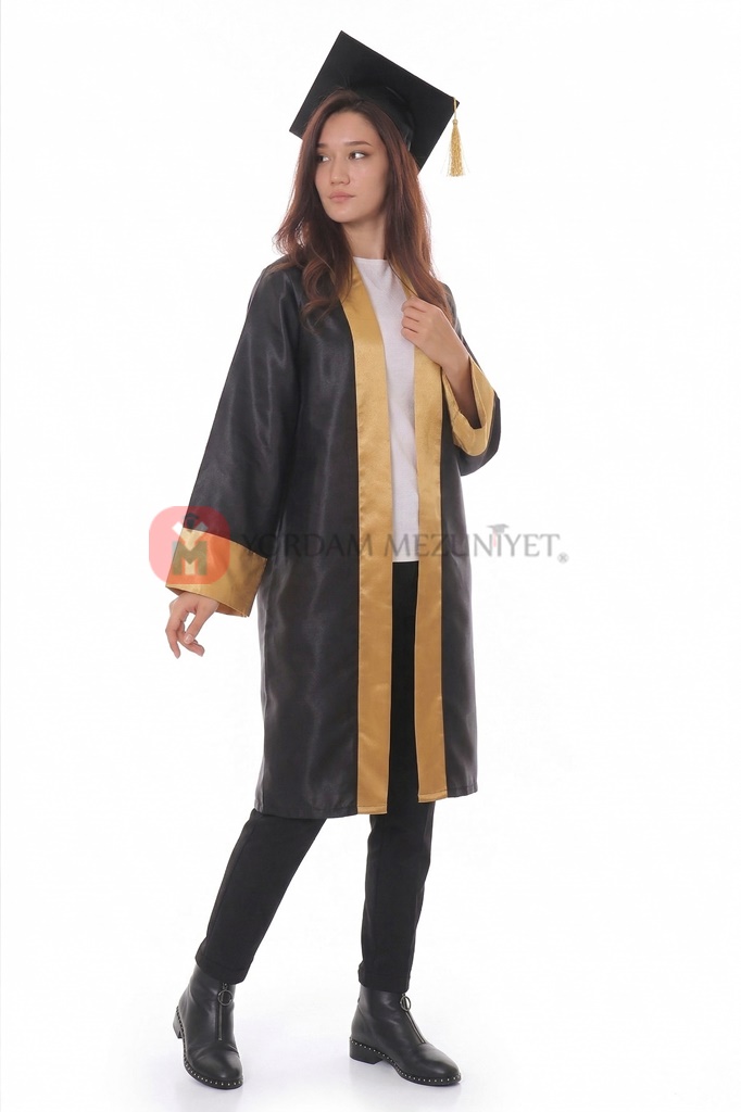 lise gold mezuniyet cübbesi2